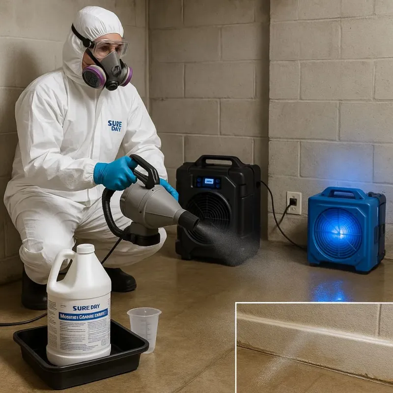 Sanitization and Odor Removal process in Topanga, CA