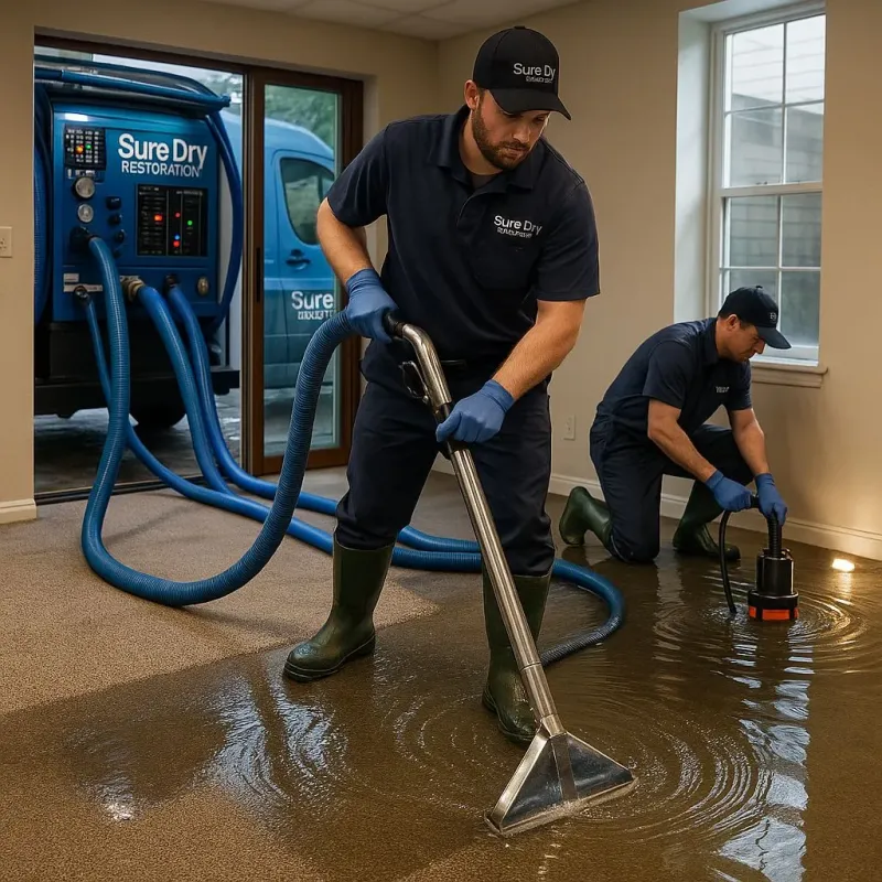 Water Extraction and Removal process in Topanga, CA
